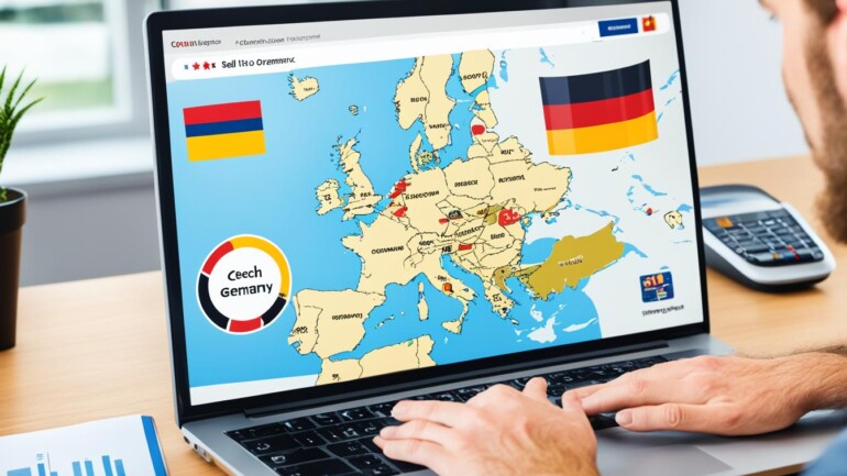 Jak prodávat produkty online v Německu z České republiky